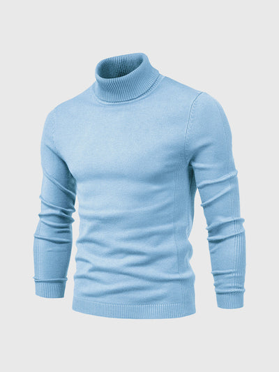 Heren turtleneck sweater katoen
