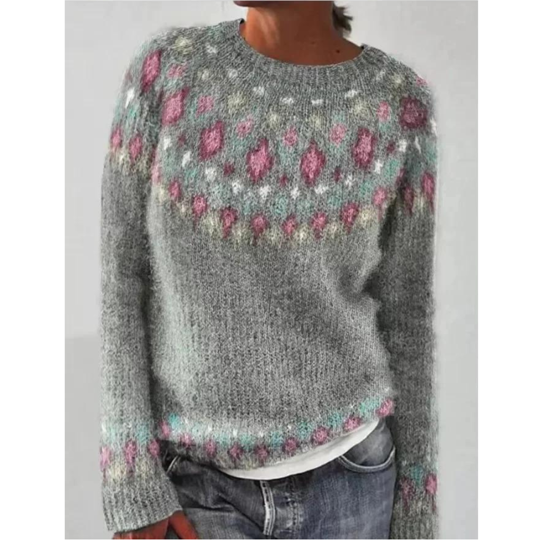 Dames Trui Met Ronde Hals