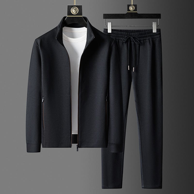 Heren tracksuit set met zip jacket