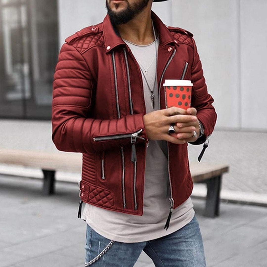 Heren Leren Jas Urban Edge Stijl