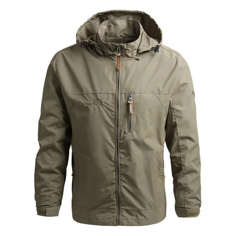 Heren Waterdichte Hooded Jacket Outdoor Essential