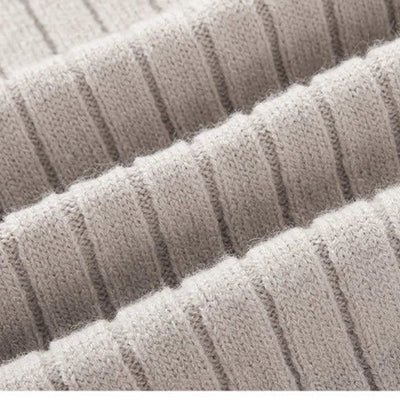 Heren half zip trui premium katoen