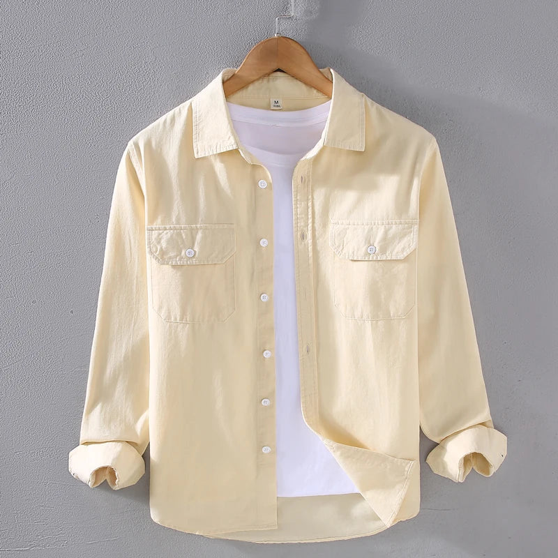 Heren Lange Mouwen Casual Jas