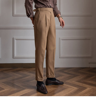 Heren Zakelijke Broek Slim Fit
