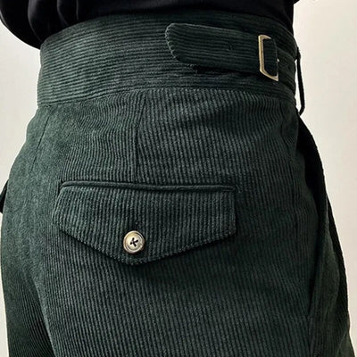 Heren Corduroy Broek Elegant