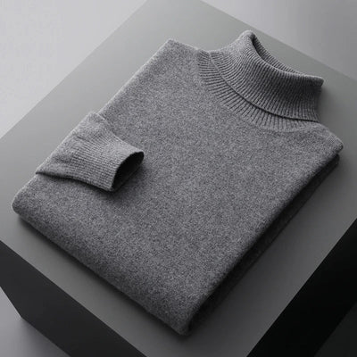 Heren wollen turtleneck premium kwaliteit
