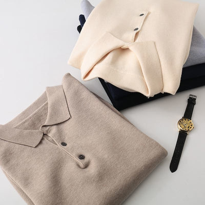 Heren Casual Trui met Streeppatroon