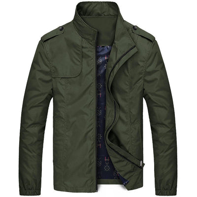Heren Casual Bomber Jacket Stijlvol Veelzijdig