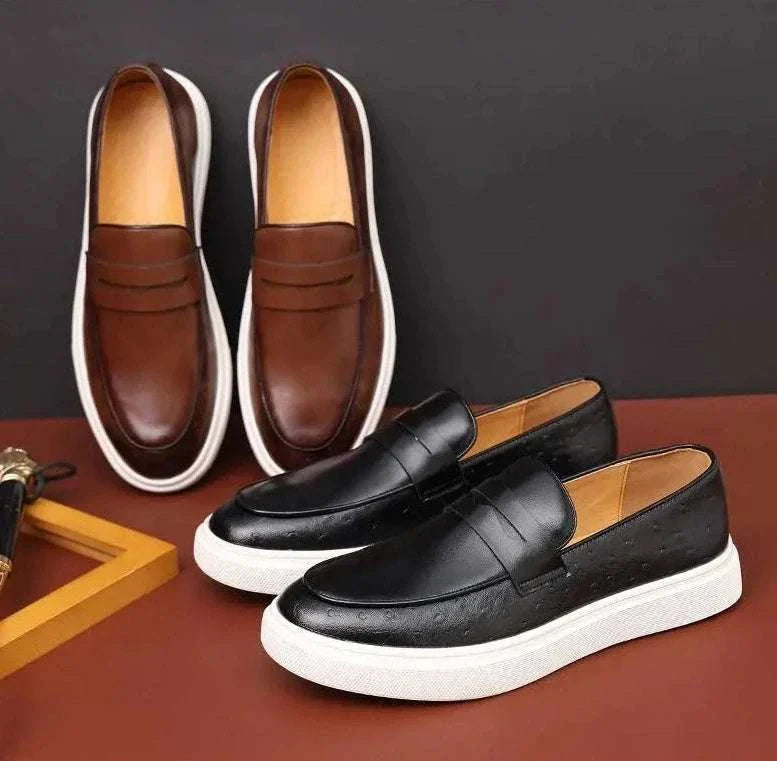 Heren Casual Loafers in Britse Stijl