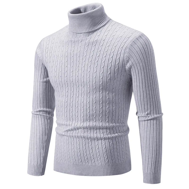 Heren turtleneck van premium breisel