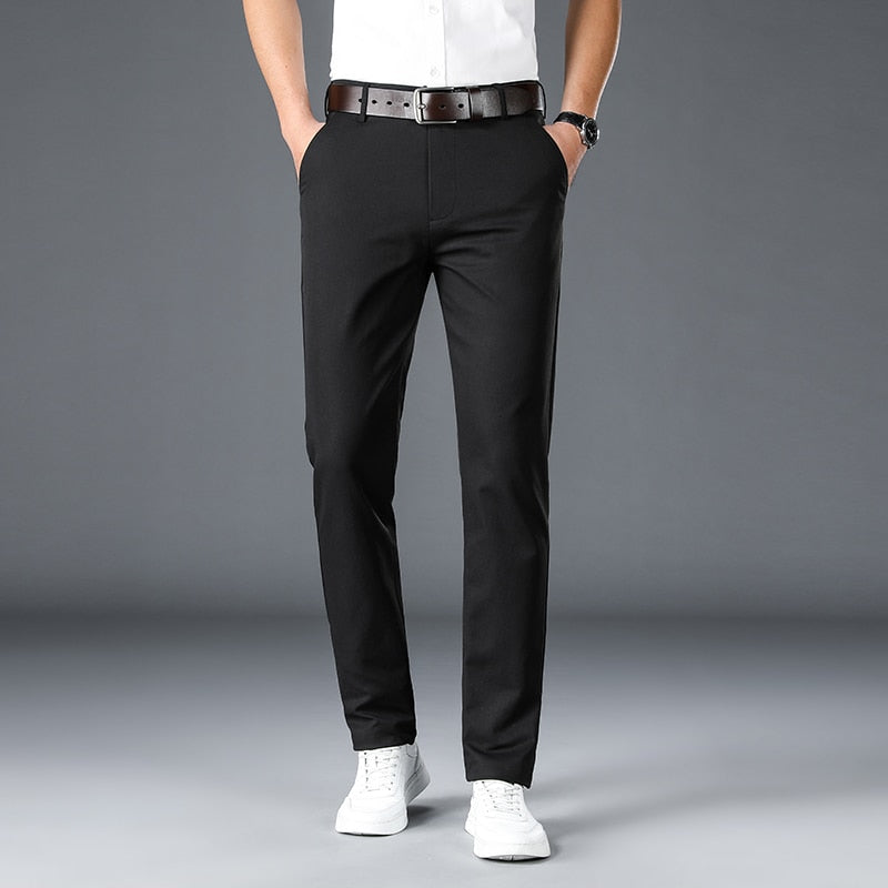 Heren Stretchbroek met Elegante Look