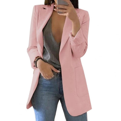 Dames blazer met elegante pasvorm