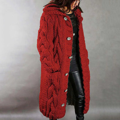 Dames Oversized Cardigan Met Kabel