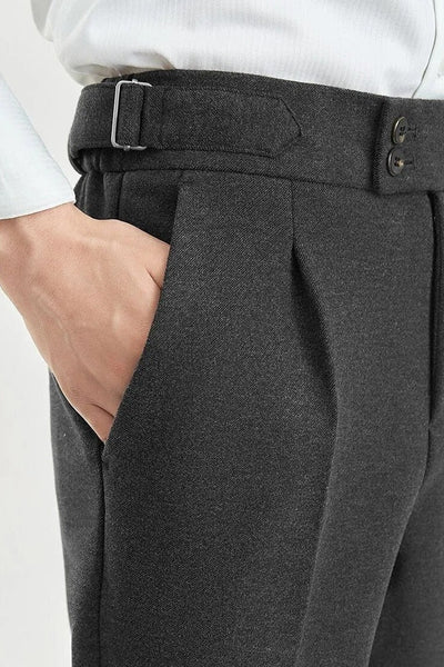 Heren Elegante Broek met Tijdloze Stijl