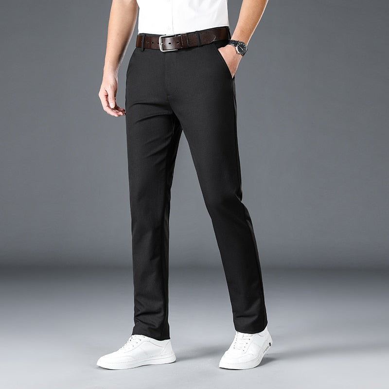 Heren Stretchbroek met Elegante Look