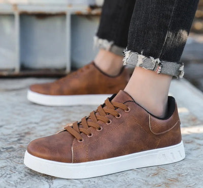 Herenleren Schoenen Met Tijdloos Ontwerp