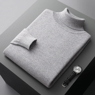 Heren wollen turtleneck premium kwaliteit