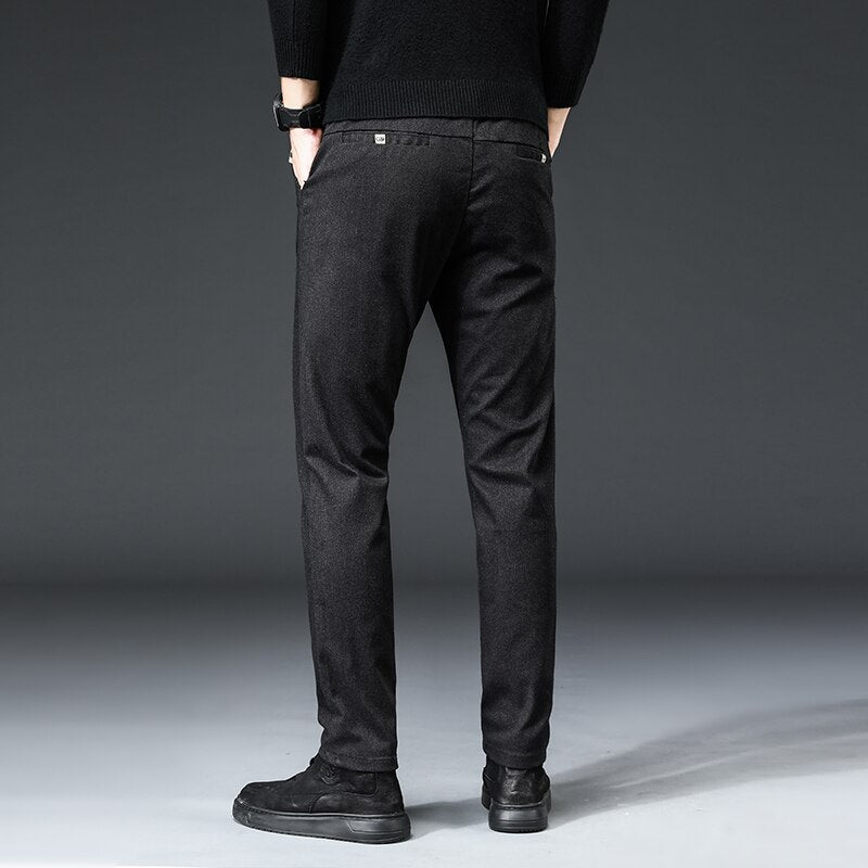 Heren Casual Broek met Verfijnde Pasvorm