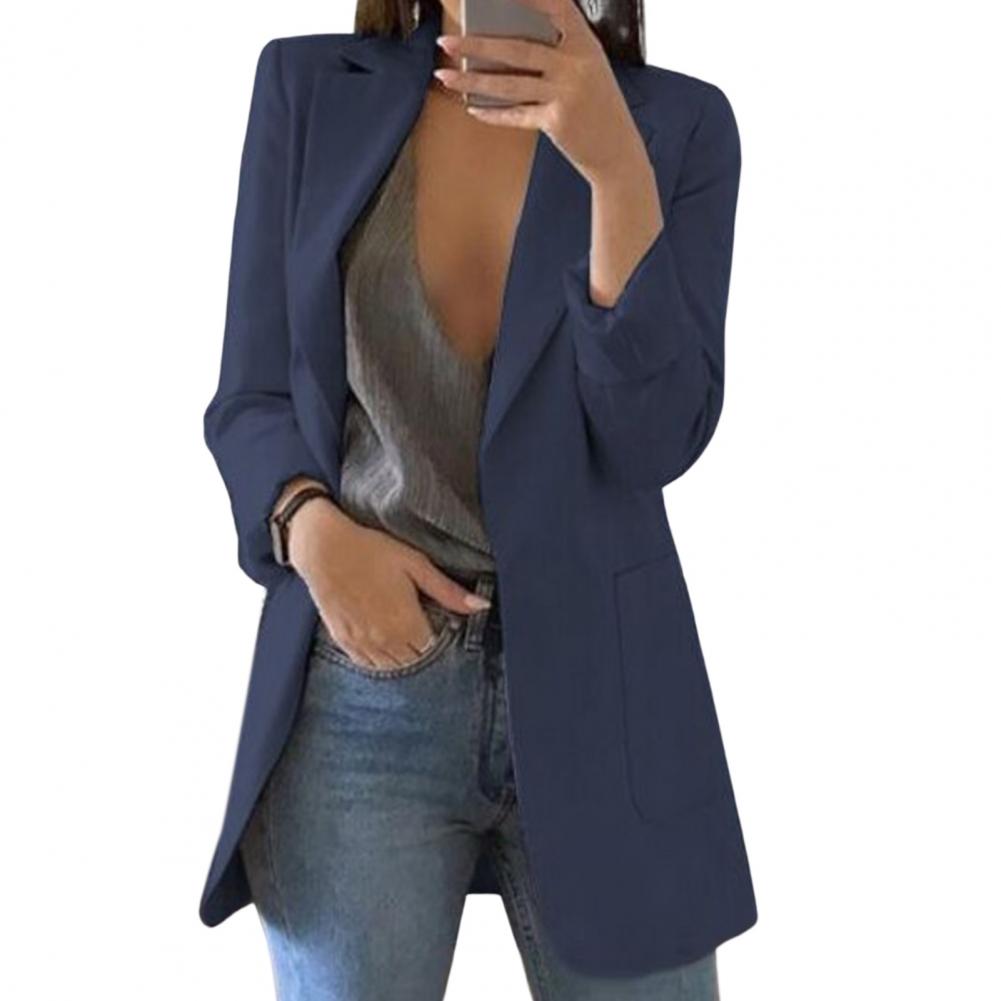 Dames blazer met elegante pasvorm