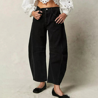 Dames Jeans met Wijde Pasvorm