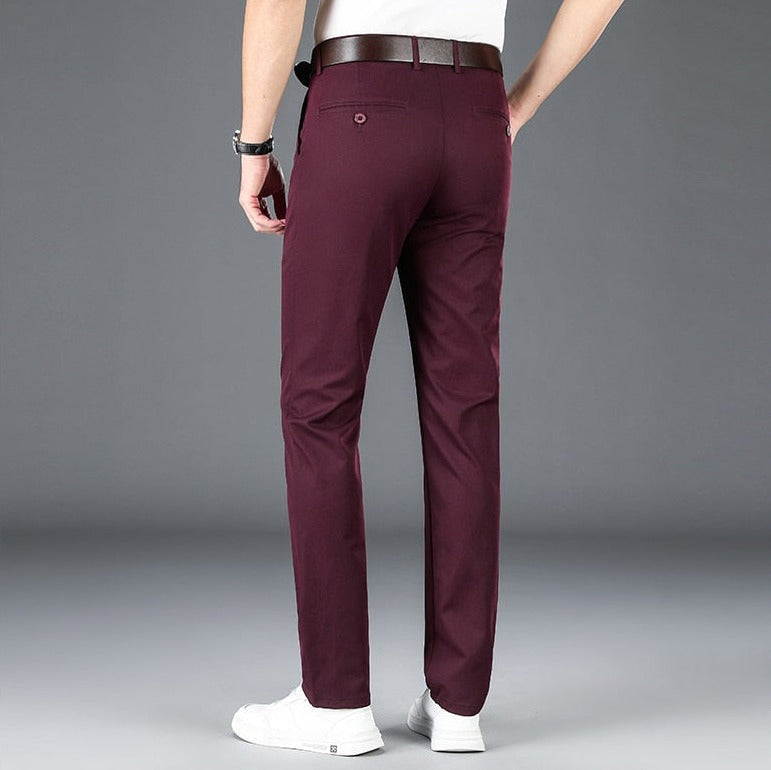 Heren Stretchbroek met Elegante Look