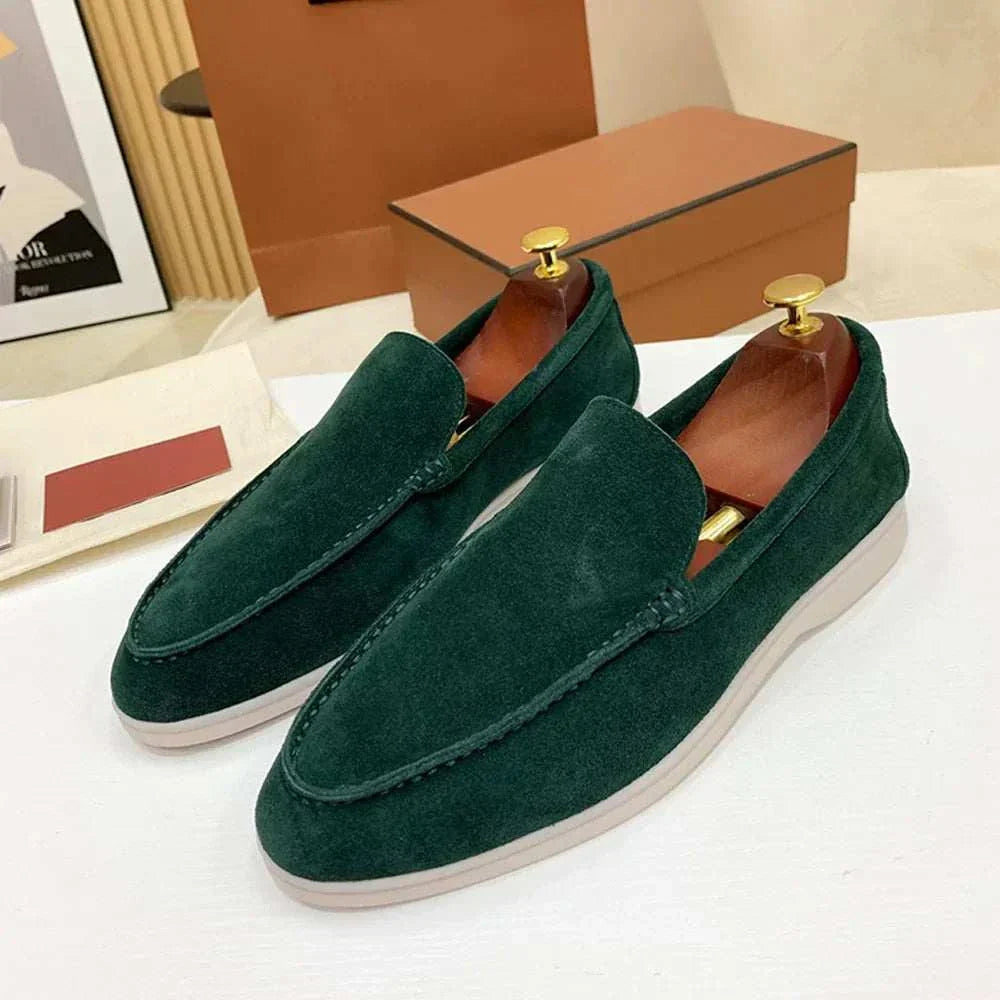 Heren Loafers Elegant Suède