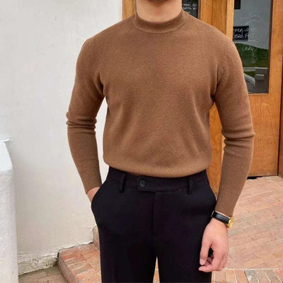 Heren Trui in Smart Casual Stijl met Een Verfijnde Uitstraling
