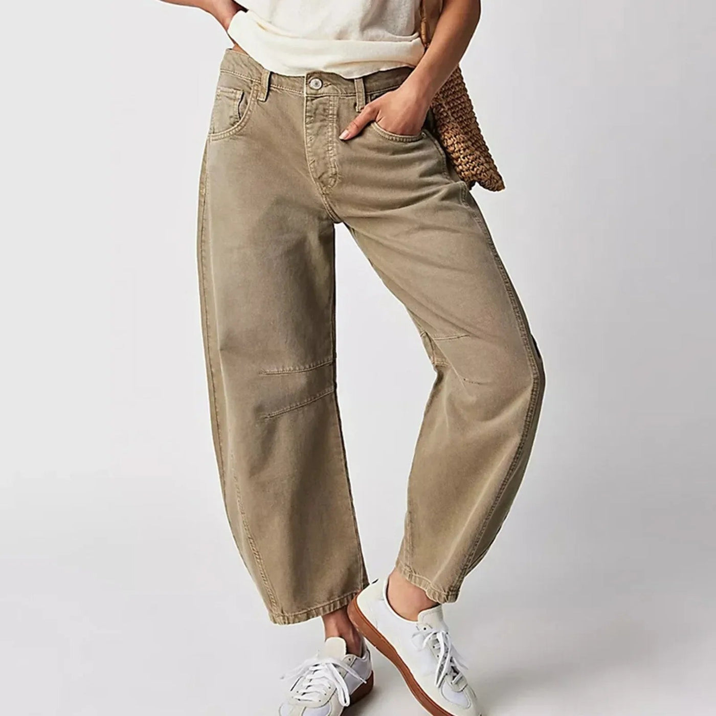 Dames Jeans met Wijde Pasvorm