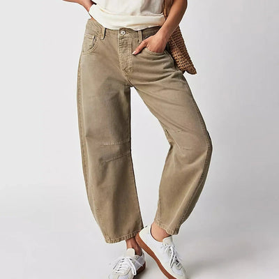 Dames Jeans met Wijde Pasvorm