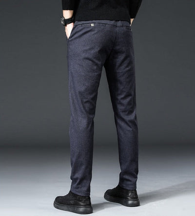 Heren Casual Broek met Verfijnde Pasvorm