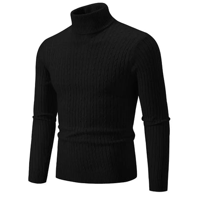 Heren turtleneck van premium breisel