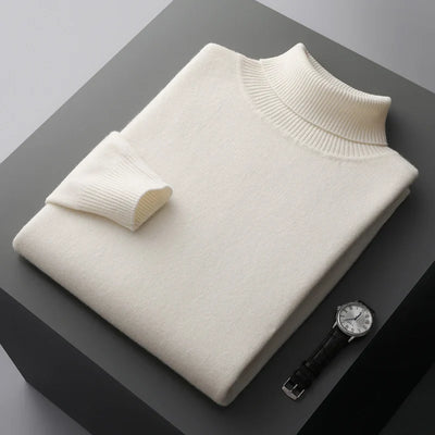 Heren wollen turtleneck premium kwaliteit