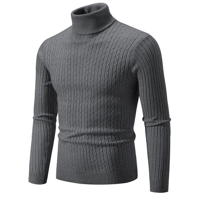 Heren turtleneck van premium breisel