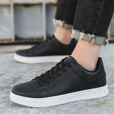 Herenleren Schoenen Met Tijdloos Ontwerp