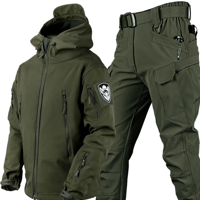Heren windbreaker set met broek