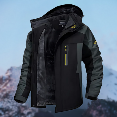 Heren winterjas waterafstotend warm design