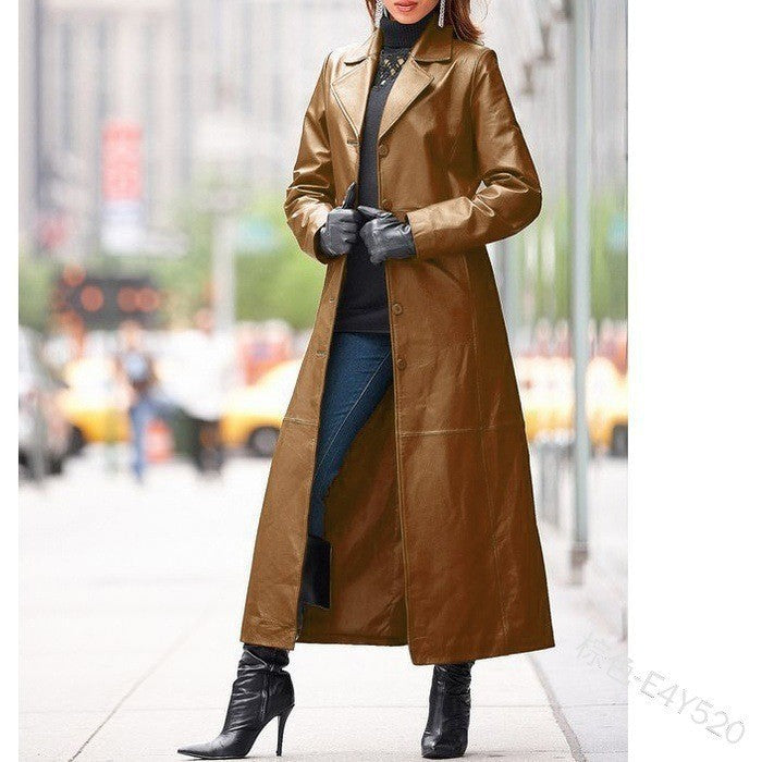 Dames Coat Met Stijlvolle Knopen