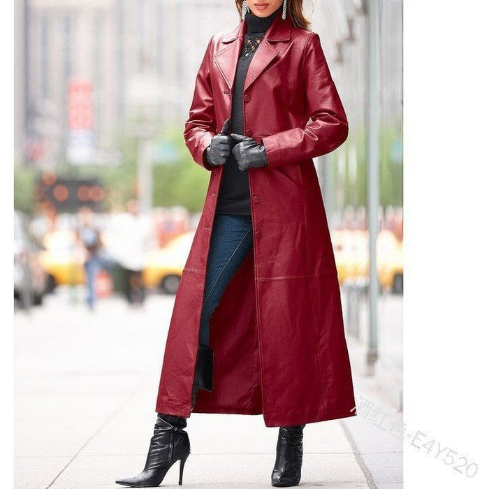 Dames Coat Met Stijlvolle Knopen