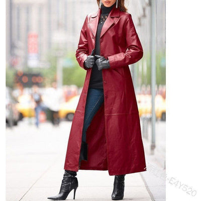 Dames Coat Met Stijlvolle Knopen
