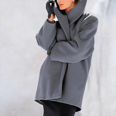 Dames Capuchon Winterjas Midi