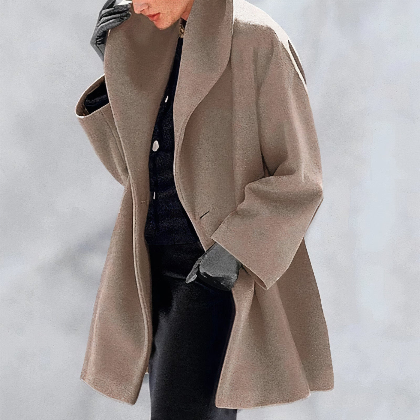 Dames Capuchon Winterjas Midi