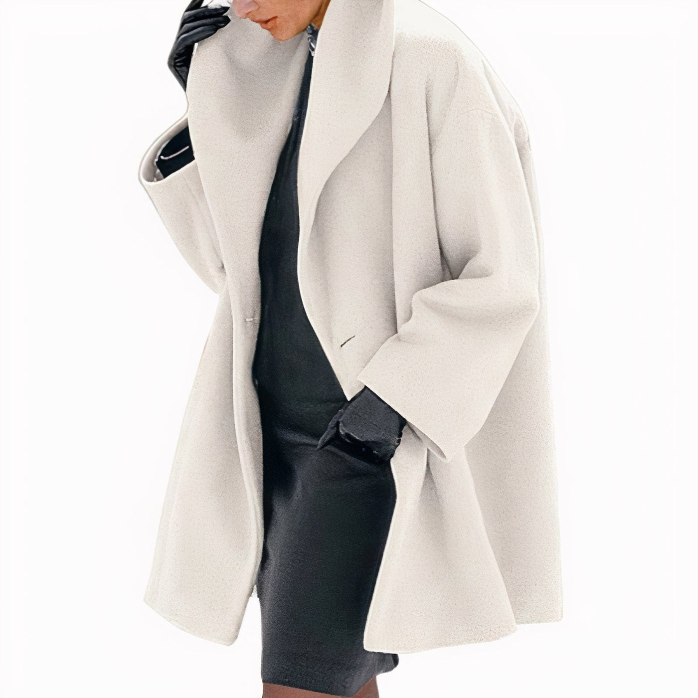 Dames Capuchon Winterjas Midi