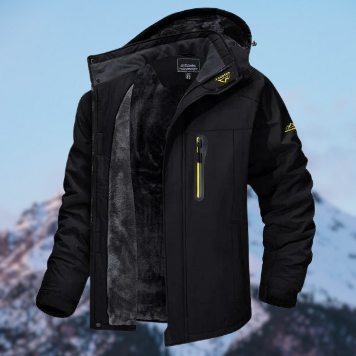 Heren winterjas waterafstotend warm design