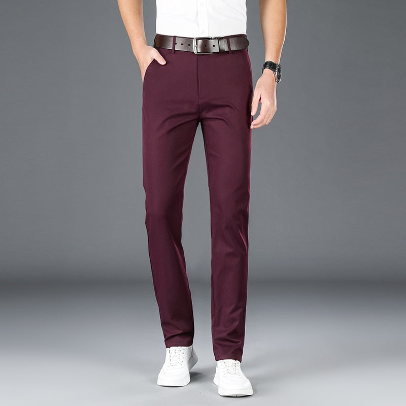 Heren Stretchbroek met Elegante Look