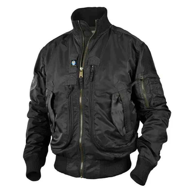 Heren MA-1 Tactical Jacket Functioneel Veelzijdig