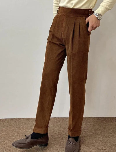 Heren Corduroy Broek Elegant