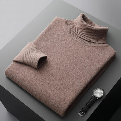 Heren wollen turtleneck premium kwaliteit