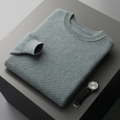 Heren wollen crew neck premium kwaliteit