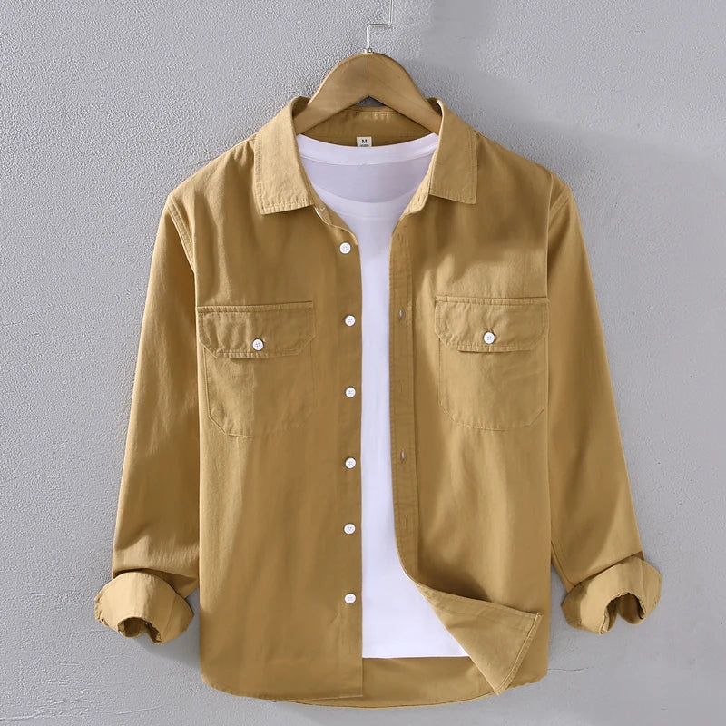 Heren Lange Mouwen Casual Jas
