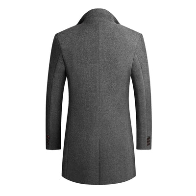 Heren wollen jas klassiek model